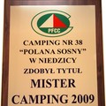 Obejrzyj galerię: Tytuł „Mister Camping 2009” dla „Polany Sosny”