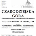 Obejrzyj galerię: Koncert Tatrzańskiej Orkiestry Klimatycznej