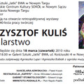 Obejrzyj galerię: Wernisaż wystawy "Krzysztof Kuliś - Malarstwo"