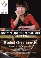 Recital Chopinowski japońskiej pianistki Atsuko Seta