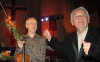 fot. Anna Karpiel-Semberecka - Henryk Mikołaj Górecki podczas koncertu Kronos Quartet w Zakopanem
