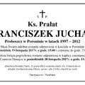 Obejrzyj galerię: Zmarł Ks. Prałat Franciszek Juchas - wieloletni proboszcz w Poroninie