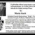 Obejrzyj galerię: Zmarła Maria Stoch
