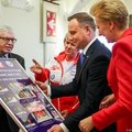 Obejrzyj galerię: Medaliści MŚ INAS 2019 gośćmi pary Prezydenckiej
