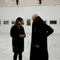Obejrzyj galerię: Wizyta ojca Leona Knabita w Miejskiej Galerii Sztuki