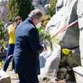 Obejrzyj galerię: Burmistrzowie złożyli kwiaty na grobach uczestników Powstań Śląskich na Zakopiańskim cmentarzu