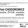 Obejrzyj galerię: Wystawa pt. "Piotr Chodorowicz. Rzeźby, życie, medale, plakiety"