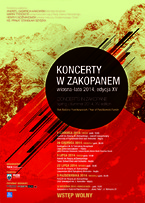 „Koncerty w Zakopanem” wiosna – lato 2014