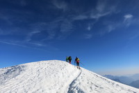 Biegiem na Mt Blanc