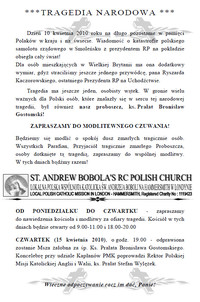 Polonia żegna Prezydenta Kaczorwskiego i ks. Bronisława Gostomskiego