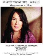 Martyna Jakubowicz z zespołem