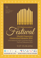 XVI Międzynarodowy Festiwal Muzyki Organowej i Kameralnej