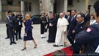 Papież Franciszek na Wawelu