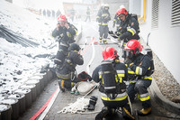Ćwiczenia strażaków w Zakopanem