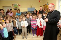 Kardynał wizytował najmłodszych nowotarżan