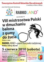 VIII Mistrzostwa Polski w Dmuchaniu Balona z Gumy do Żucia Hubba Bubba