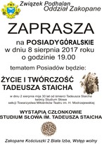 "Życie i twórczość Tadeusza Staicha"