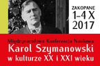 „Karol Szymanowski w kulturze XX i XXI wieku”