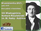 Konkurs Recytatorski im. Stanisława Nędzy-Kubińca