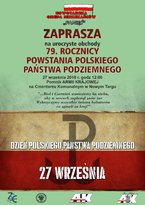 79 rocznica powstania POLSKIEGO PAŃSTWA PODZIEMNEGO