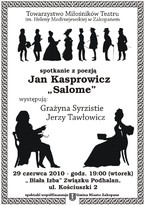 Spotkanie z poezją: Jan Kasprowicz "Salome"