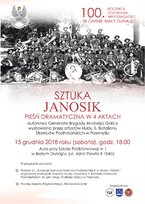 "Janosik - PIEŚŃ DRAMATYCZNA W 4 AKTACH"