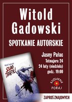“Szlag trafił” promocja nowej książki Witolda Gadowskiego