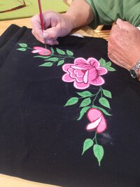 Warsztaty malowania na tkaninie