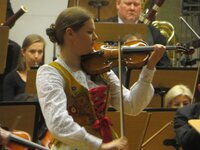 Góralka Katarzyna Lassak w Filharmonii i Studiu Koncertowym Polskiego Radia