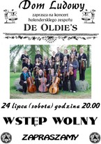 Koncert holenderskiego zespołu De Oldie's
