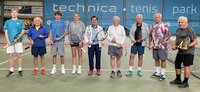 Pierwszy Turniej Tenisa Ziemnego o Puchar Burmistrza Ustronia – Lekarze 70+