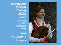 Katarzyna Lassak nominowana do nagrody Koryfeusz Muzyki Polskiej 2023 w kategorii Odkrycie roku