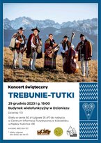 Koncert Świąteczny zespołu Trebunie-Tutki