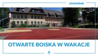 Otwarte boiska i place zabaw w wakacje 2025