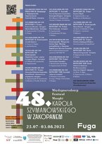 48. Festiwal Muzyki Karola Szymanowskiego w Zakopanem FUGA