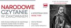 Narodowe Czytanie w Zakopanem