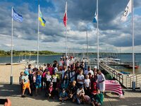 Zawodniczka KS Wiaterni Sandra Szczepaniak srebrną medalistką Międzywojewódzkich Mistrzostw Młodzików w Żeglarstwie 2025