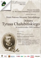 Dzień Patrona Muzeum Tatrzańskiego Doktora Tytusa Chałubińskiego