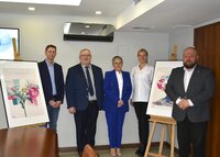 Wizyta minister Marii Mrówczyńskiej w Akademii Nauk Stosowanych