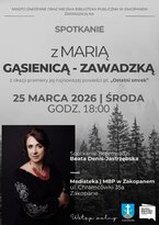 Spotkanie z Marią Gąsienicą-Zawadzką