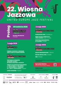 Wiosna Jazzowa z nowymi partnerami i wsparciem Ministerstwa Kultury
