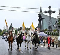 Procesja fatimska ulicami Zakopanego
