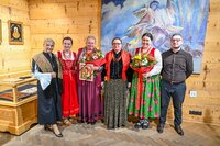 Wernisaż wystawy Jana i Krystyny Gąsieniców-Szostaków w Czerwonym Dworze