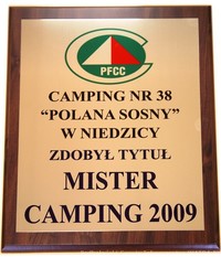 Tytuł „Mister Camping 2009” dla „Polany Sosny”