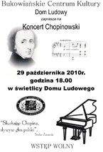 Koncert z okazji Roku Chopinowskiego