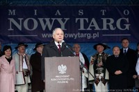 Wizyta Prezydenta RP Lecha Kaczyńskiego