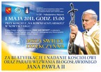 Beatyfikacja Jana Pawła II - Uroczystości w parafii „Na Równi Szaflarskiej”