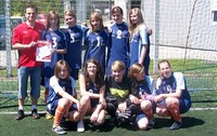 Awans dziewcząt z gimnazjum w Krościenku w Turnieju Piłkarskim Coca-Cola Cup