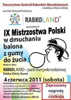IX Mistrzostwa Polski w Dmuchaniu Balona z Gumy do Żucia