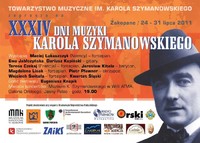 XXXIV Dni Muzyki Karola Szymanowskiego